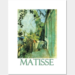 The Terrace, St. Tropez (1904) by Henri Matisse Posters and Art